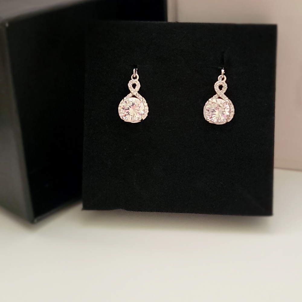 Cate & Chloe Crystal Drop Earrings